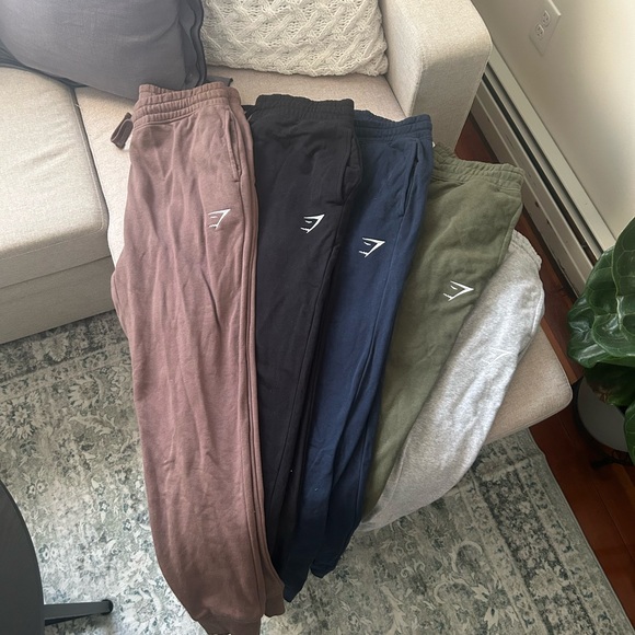 Gymshark Mens Joggers Set of 5